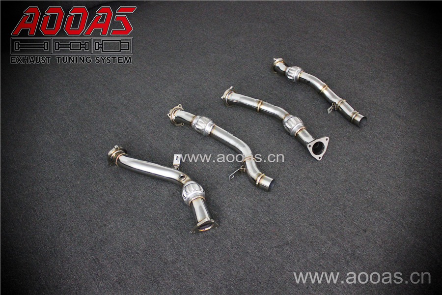 Volkswagen Touareg 3.0T All SS304 / Decat (Catless) Downpipe